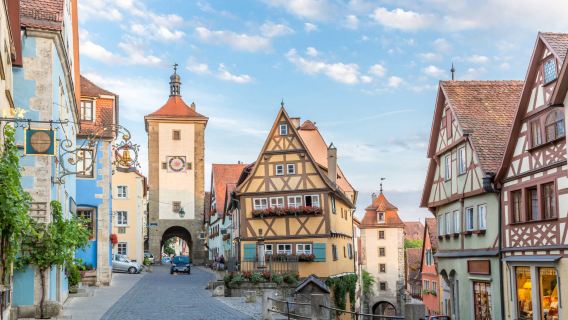 Munich Round-trip: Rothenburg + Harburg (English Tour)|11 hours)