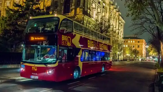 รถบัสสองชั้นแบบขึ้นลงได้ในเวียนนา - รถบัสแบบขึ้นลงได้ช่วงกลางวัน/รถบัสท่องราตรี - Big Bus Vienna