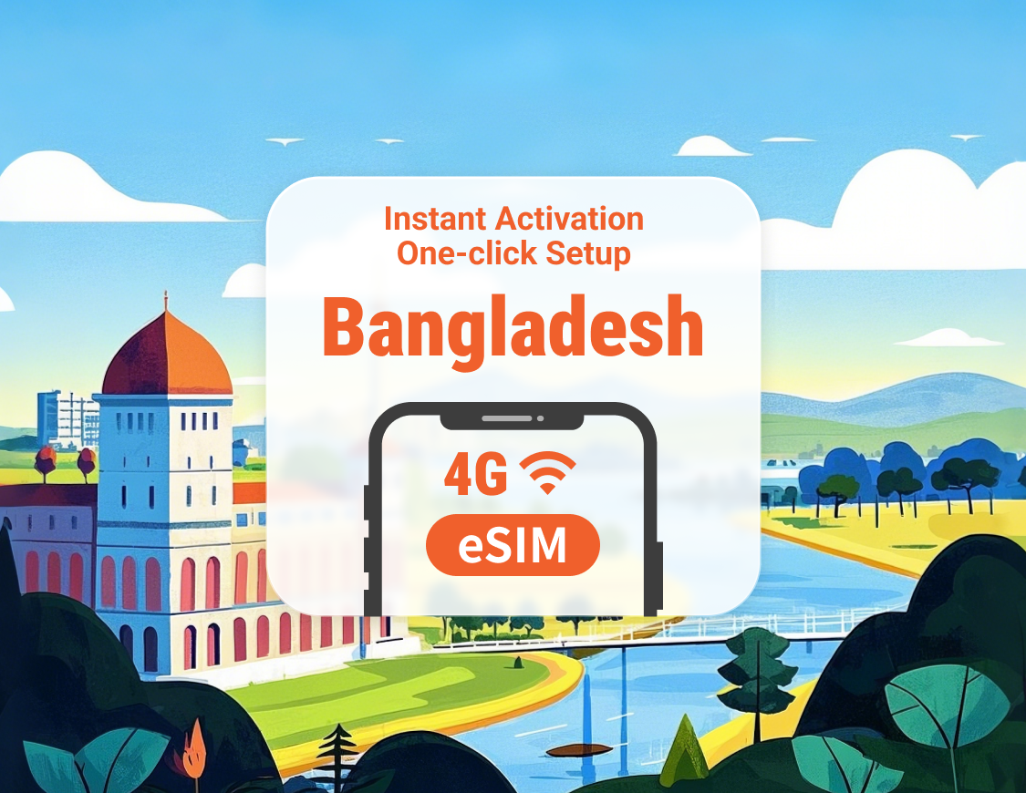 Bangladesh eSIM | ChatGPT | 1–30 Days | Instant QR