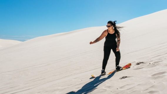 Città del Capo: avventura di sandboarding sulle dune di sabbia bianca di Atlantis