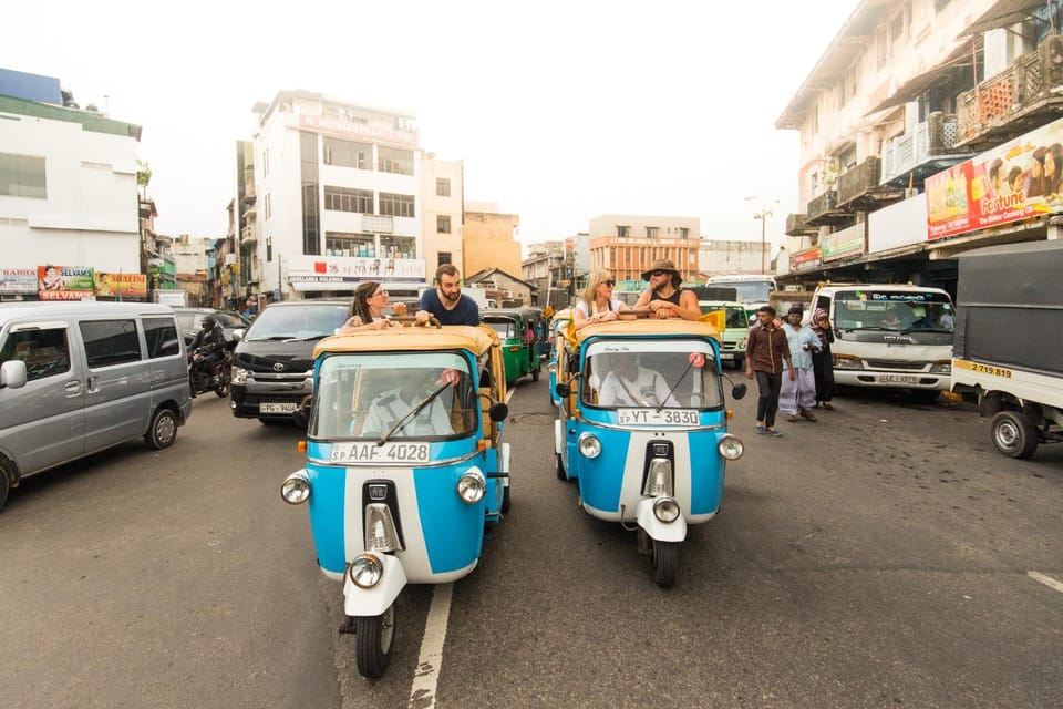Colombo: Tuk Tuk City Highlights Tour met lunch
