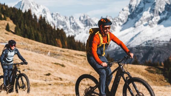 Megève: tour in bici elettrica con splendidi panorami del Monte Bianco
