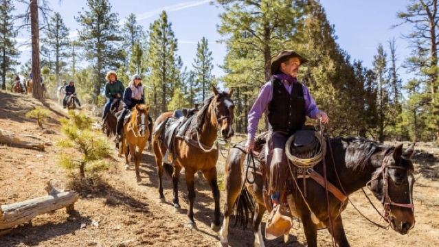 Bryce Canyon City: Horseback Riding Tour in Red Canyon