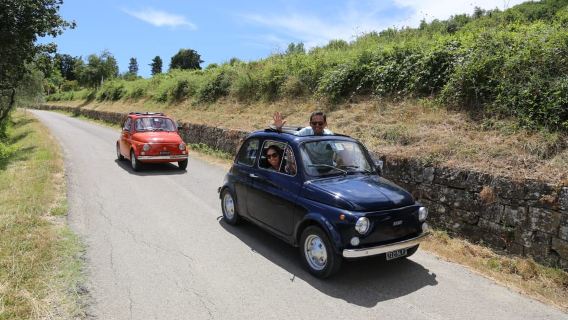 Florence: Lawatan Vintaj Fiat 500 dengan Kilang Wain & Makan Tengahari Chianti