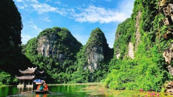 Ha Noi: Hoa Lu - Trang An - Viaje privado de día completo a la cueva Mui