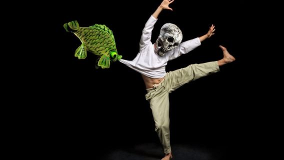 Prague: 1.5-Hour Black Light Theater Srnec Performance