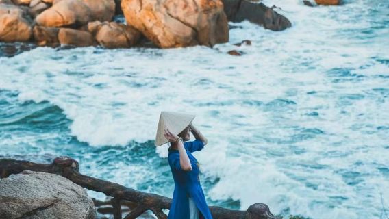 Tour di un giorno a Nha Trang con noleggio con conducente esclusivo in cinese: Cattedrale di Nha Trang, Torre dell'incenso, Capo Hon Chong e Pagoda Long Son