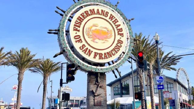 Lawatan sehari ke Dermaga Nelayan San Francisco, Lombong Bunga dan Istana Seni San Francisco