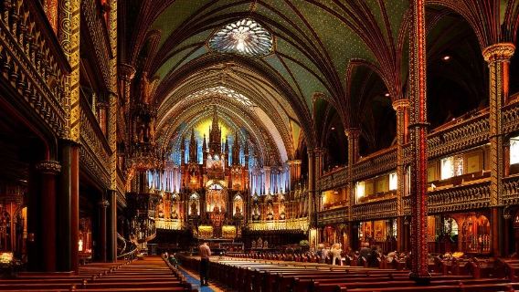 Pelabuhan Tua Montreal - Basilika Notre-Dame - Gunung Royal - perjalanan satu hari ke Kota Bawah Tanah