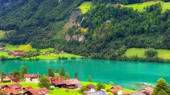 蘇黎世+琉森+龍疆+布里恩茨包車遊|龍疆湖畔小鎮的夢幻藍調