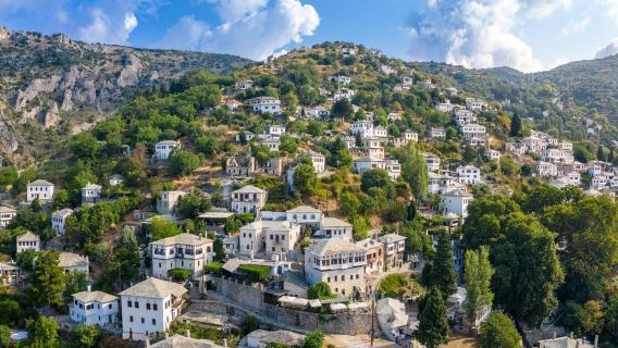 จากโวลอส: ทัวร์ Pelion สู่ Makrinitsa, Portaria และไวน์