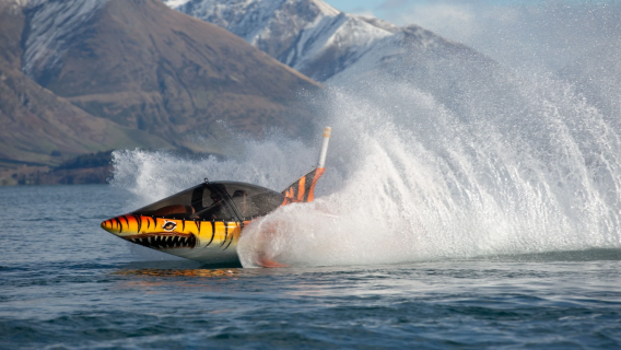 Queenstown Watersports: Hydro Attack Shark Speedboat, Thunder Jet Speedboat, Paragliding, and Jet Ski Self-Drive Experience