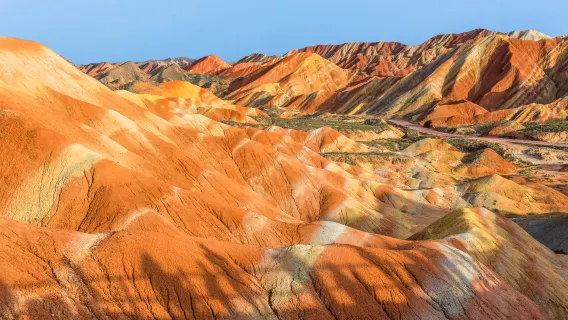 Zhangye Danxia και φαράγγι της λίμνης Pingshan Περιήγηση με ναύλωση