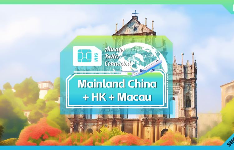 Mainland China, Hong Kong, Macau | SIM card | Total/daily traffic | Physical card | Surface mail delivery | Limited delivery to certain areas China/Hong Kong/Macau/Taiwan