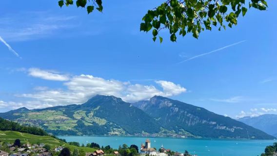 因特拉肯一日遊：圖恩湖+施皮茲小鎮+貝亞圖斯洞穴+布里恩茲湖
