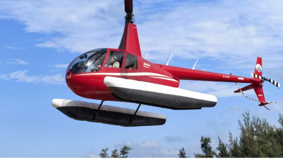 三亞直升機低空飛行體驗/海棠灣直升機【空覽蜈支洲島/亞特蘭蒂斯/海棠廣場基地】