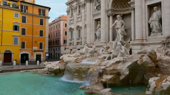 Trevi Fountain Rome: 40-Min Underground Domus Guided Tour