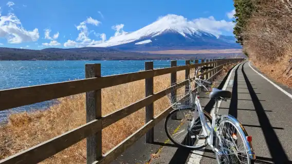 富士山+河口湖+山中湖網紅騎乘體驗9人精品小團可升級飯店接送
