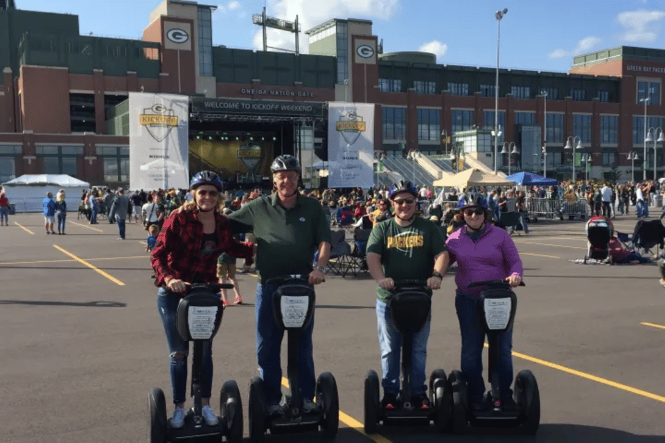 Green Bay: tour in Segway dello stadio e del quartiere di Titletown