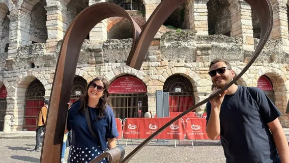 Verona: tour guidato a piedi per piccoli gruppi nella città dell'amore