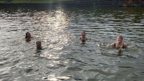 Cold Water Swim + Sauna Kick Start