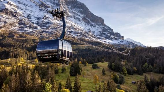 Excursión de un día con guía al teleférico y tren cremallera de Jungfrau