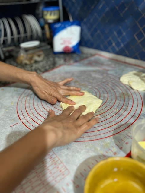 Cucina di crêpes e pasticcini marocchini