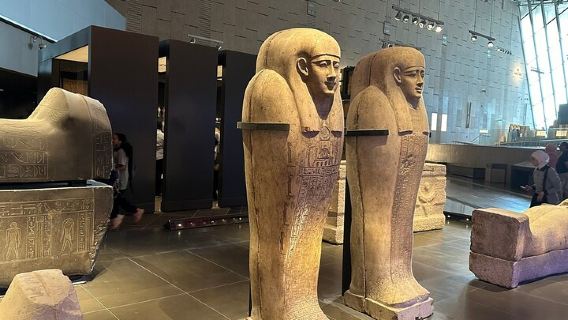 Частный тур к пирамидам Гизы, Сфинксу и Египетскому музею Грабд