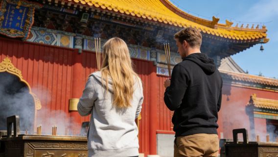 Exploring the Spiritual Heart of Beijing: Lama Temple Private Tour with Tickets