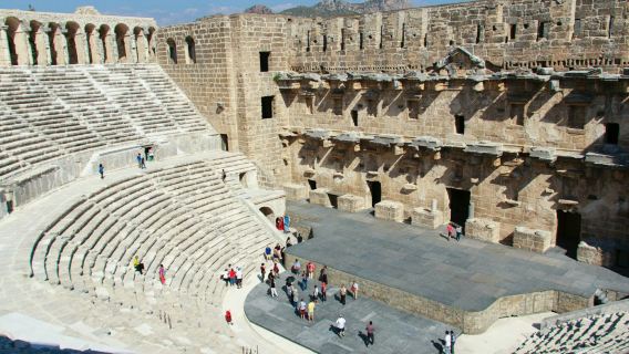 安塔利亞出發：阿斯潘多斯+西代+馬納夫加特瀑布