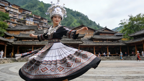 1-day Tour to Xijiang Qianhu Miao Village in Guizhou [Private Tour for 2-8 People with Door-to-Door Transfer Service]