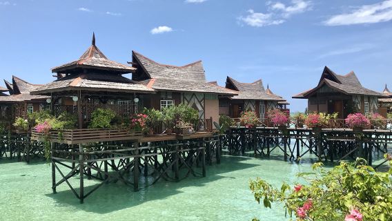 懶人遊！仙本那馬布島度假村半日遊上午場/下午場巴瑤族打卡拍照