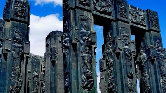 喬治亞紀事紀念碑+姆茨赫塔+第比利斯阿納努日要塞