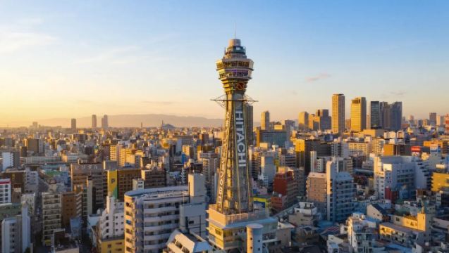 通天閣+心齋橋-倒鈍堀+日本環球影城一日遊