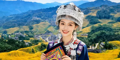 桂林龍脊梯田+黃洛瑤寨一日遊(8人小團/獨立包團+商務車上門接送)