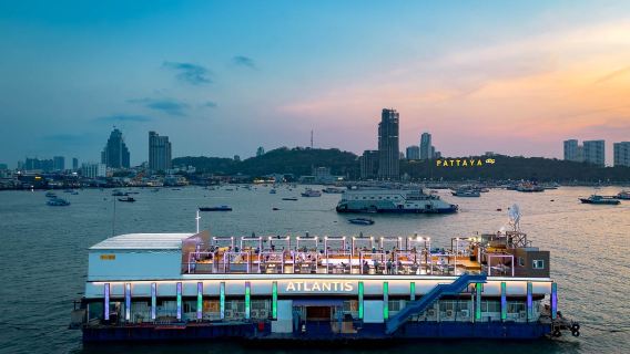 Pattaya Atlantis - ocean sky upgrade (Atlantis - ocean sky plus) luxury cruise sunset tour / dinner cruise