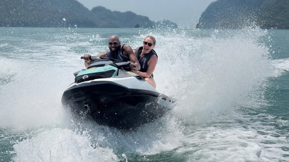 蘭卡威水上摩托車導覽：3 小時跳島冒險