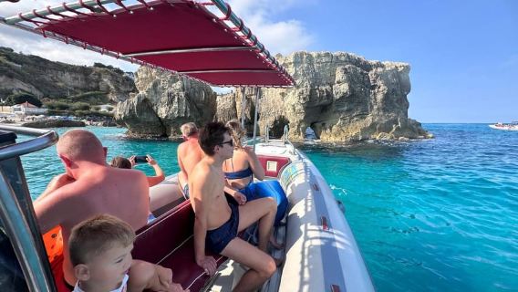 Tropea: Sunset Costa degli Dei Boat Tour Max 12 People