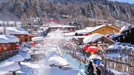 全程省心・輕奢 6 人團・雪鄉純玩+亞布力滑雪旅遊度假區・晝夜雙景雙重玩法
