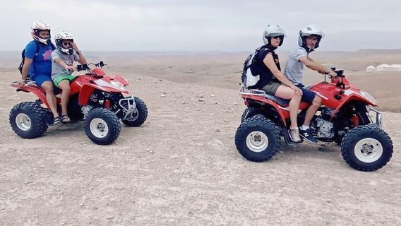 Magical Quad Adventure in the Agafay Dsert 