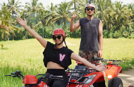 Perjalanan satu hari ATV Kuber + ayunan besar di Bali|Transfer pulang pergi