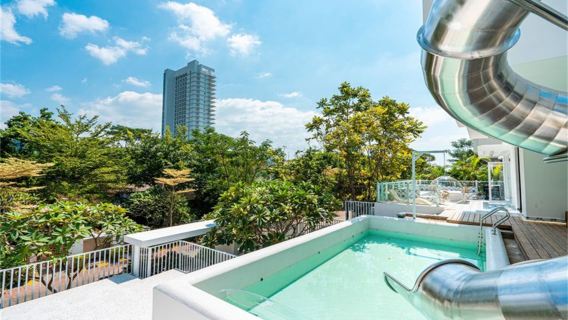 北海银滩景區·過夜露營【北海銀灘5房營地「私家花園+自助廚房」沙灘玻璃海情侶度假】