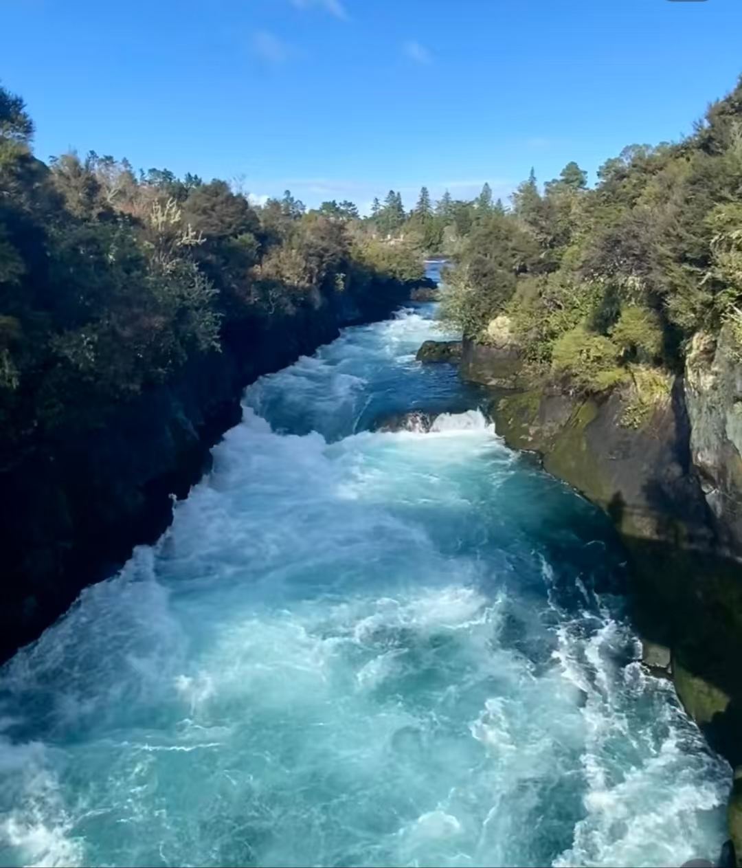New Zealand Auckland/Te Puia - Rotorua, NZ + Blue Spring (Te Waihou Walkway). Leslie Road entrance + Huka Falls 2D1N