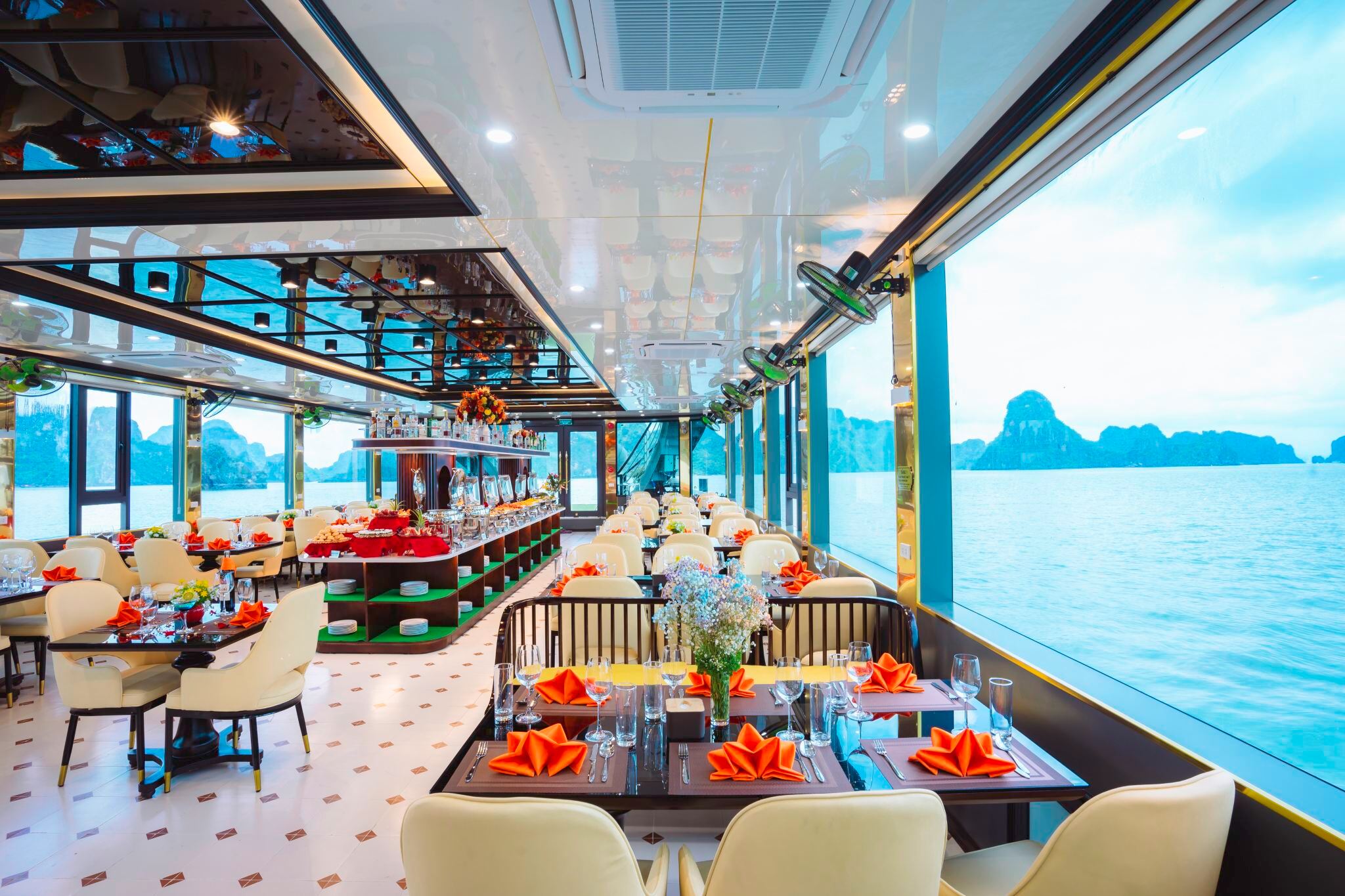 Halong Excursion Day Tour On Luxury Cruise [Wonder Of The Sea Cruise] 