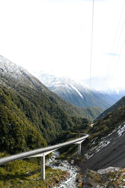 Franz Josef to Christchurch via Hokitika (1 way)
