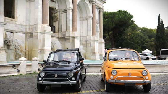 Servizio fotografico professionale Fiat 500 Retro