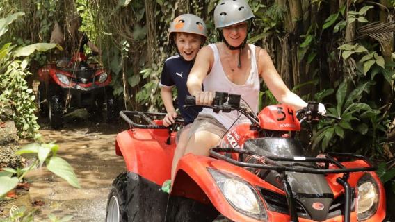 烏布：叢林 ATV 四輪摩托車探險