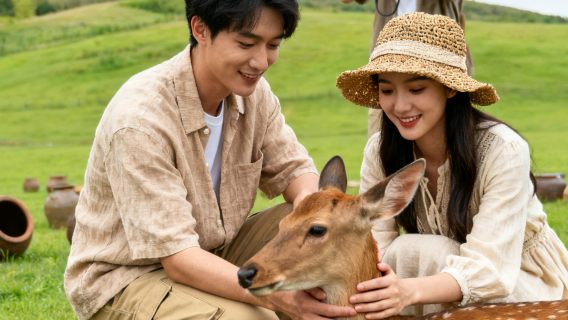 Trip Moments at the Archaeological Ruins of Liangzhu City in Hangzhou[Photography services for parent-child photos, couples, best friends, children, and family travel photoshoots]