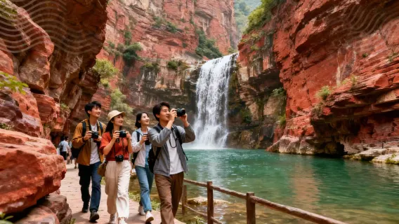 洛陽龍潭大峽谷一日遊【2-8 人精品小團●酒店上門接送●純玩】