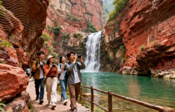 洛陽龍潭大峽谷一日遊【2-8人精品小團●酒店上門接送●純玩】